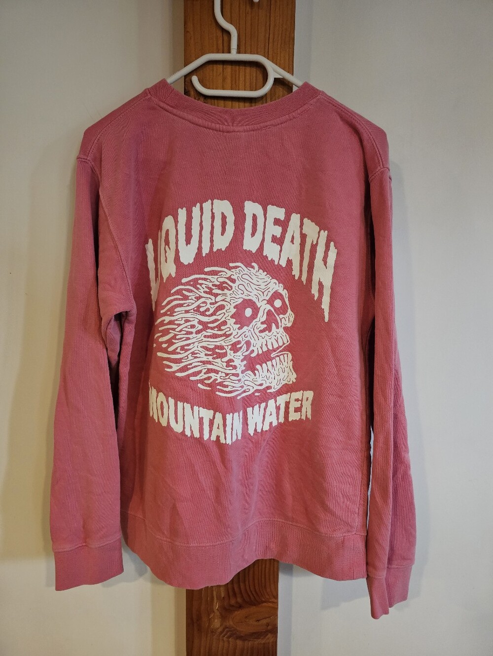 Ladies Liquid Death Crewneck Sweatshirt - Xs